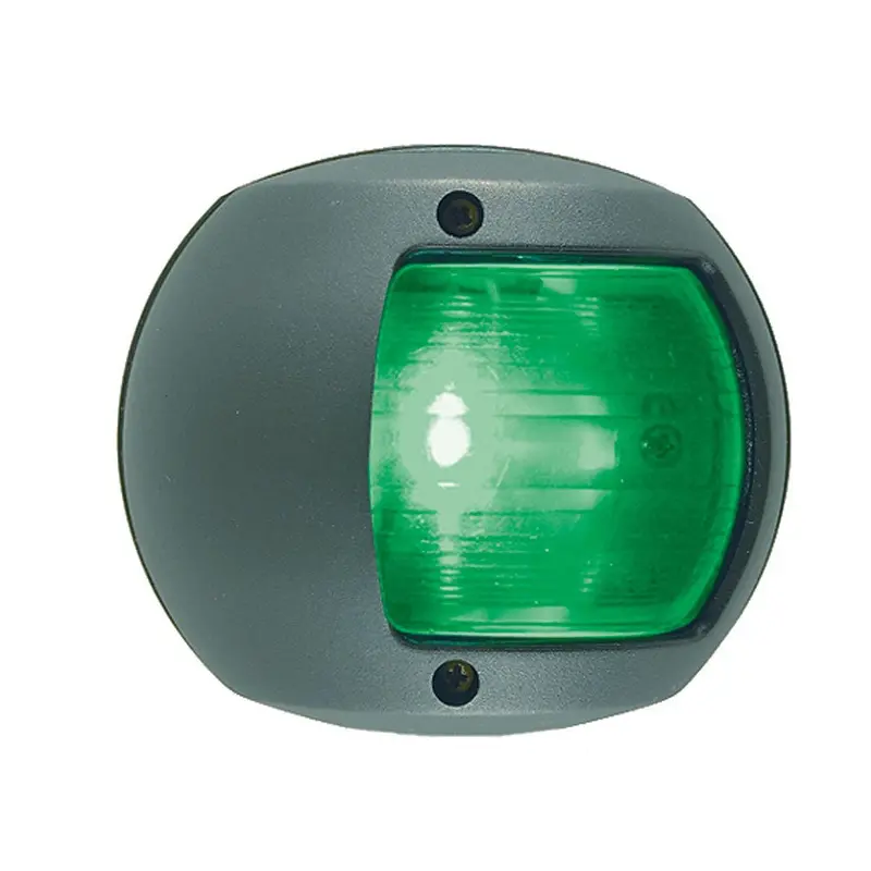 Perko 12V Green Led Side Navigation Light – Black Plastic Housing 1