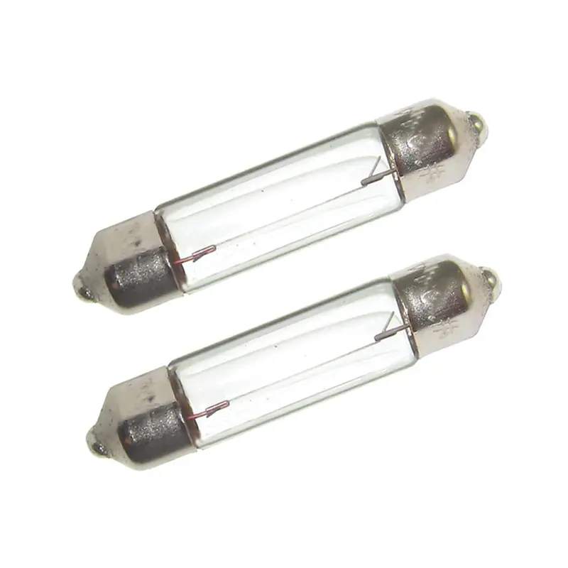 Perko 24V 10W Double-Ended Festoon Bulb Set – Clear – 0.40A – Pair [0072Dp1Clr] 1