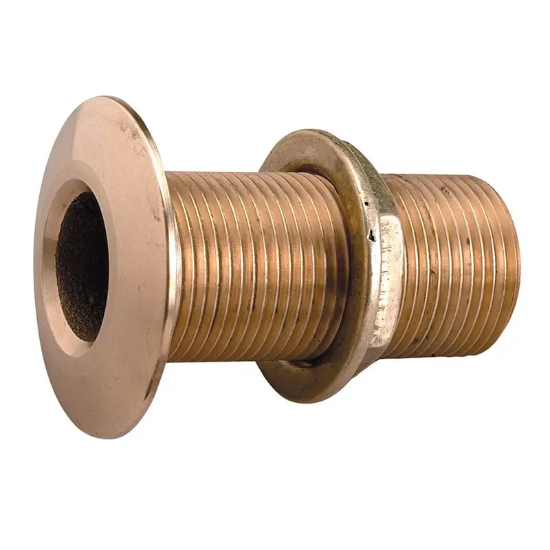 Perko 3/4" Bronze Thru-Hull Fitting With Pipe Thread – Made In Usa [0322Dp5Plb] 1