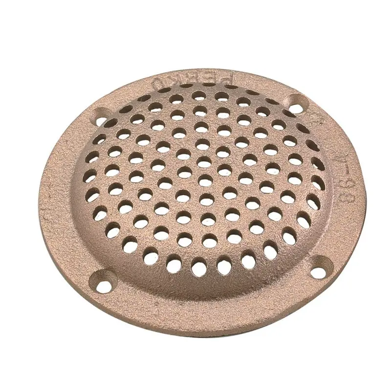 Perko 4" Round Bronze Strainer – Made In Usa [0086Dp4Plb] 1