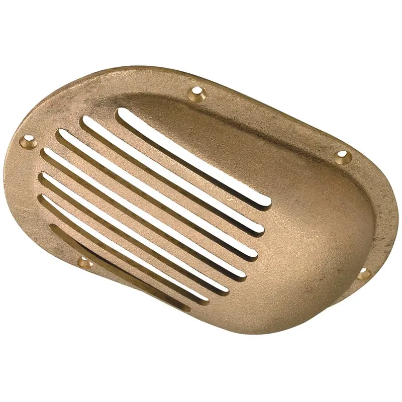Perko 8" X 5-1/8" Bronze Scoop Strainer – Usa-Made Marine Intake 1