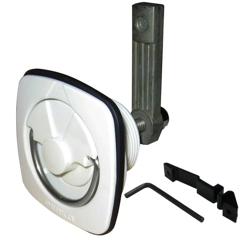 Perko White Flush-Mount Latch (Model 1082Dp3Wht) 1