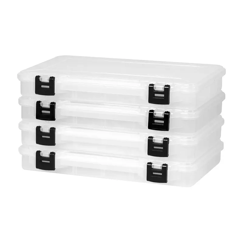 Plano 3700 Stowaway Tackle Box – 4-Pack Set [Plasm374] 1