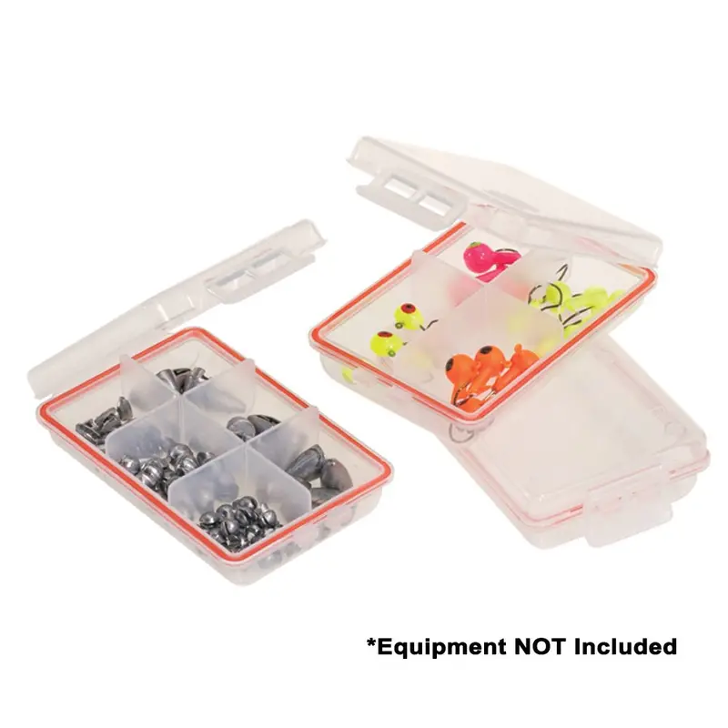 Plano Clear Waterproof Terminal Tackle Case – 3-Pack For Hooks, Swivels & Leaders [106100] 1