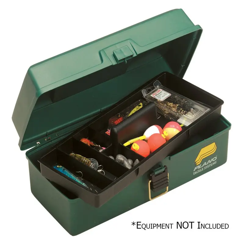 Plano Compact One-Tray Fishing Tackle Box – Green [100103] 1