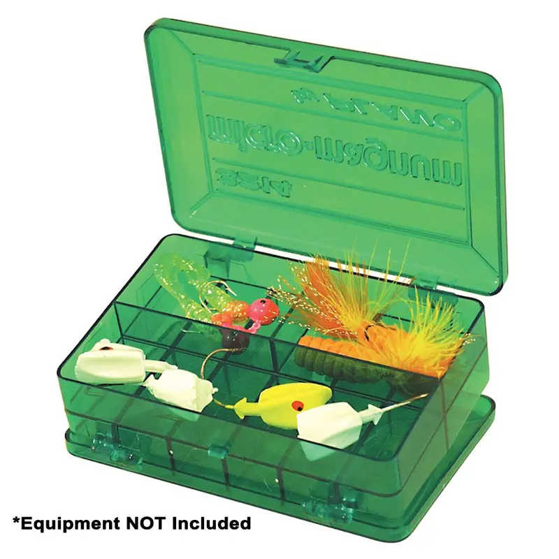 Plano Green Pocket-Sized Tackle Organizer – Compact Fishing Gear Storage [321407] 1