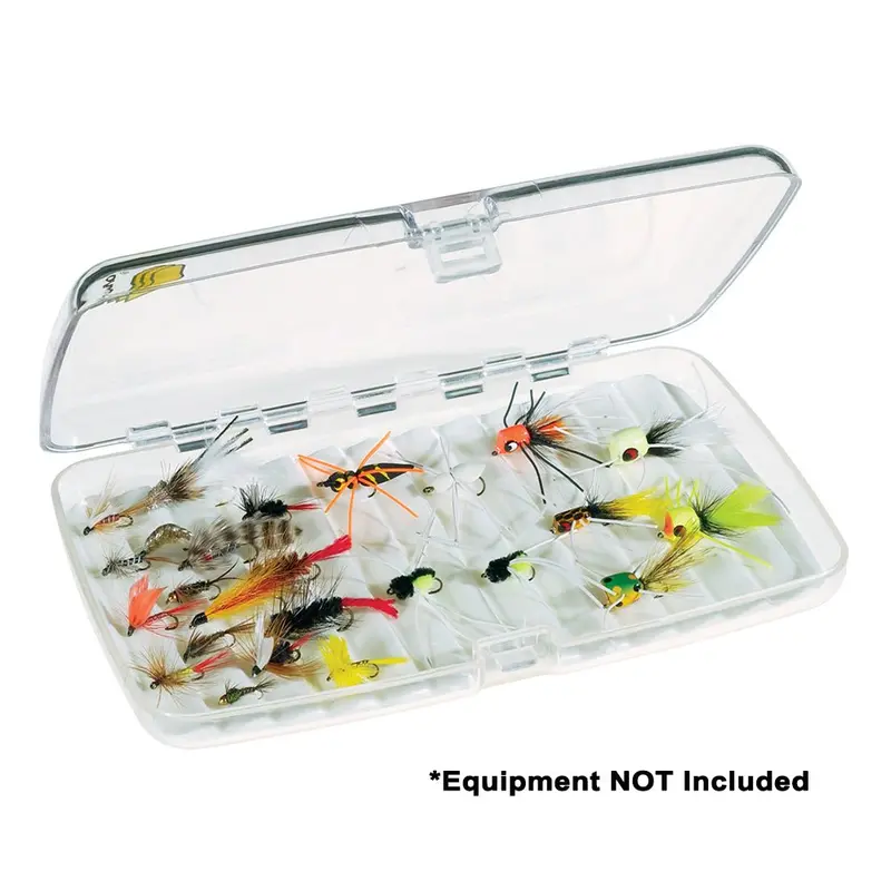 Plano Guide Series Large Fly Fishing Case – Clear Protective Fly Organizer [358400] 1