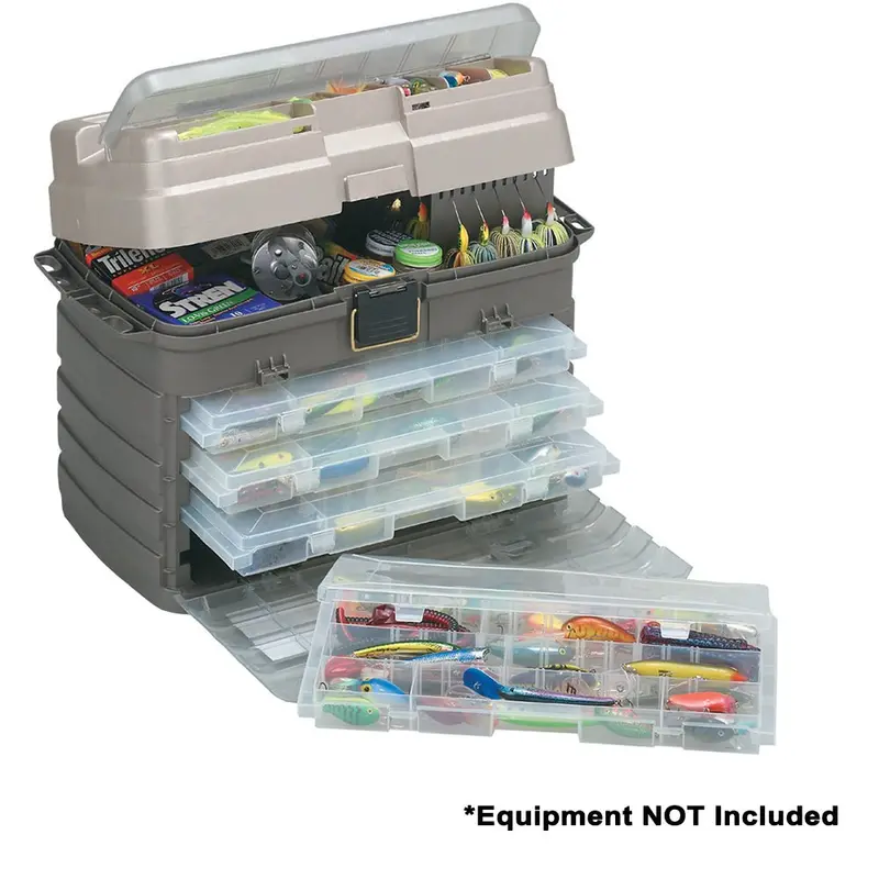 Plano Guide Series Stowaway Rack – 3700-Size Graphite & Sandstone Modular System [759201] 1
