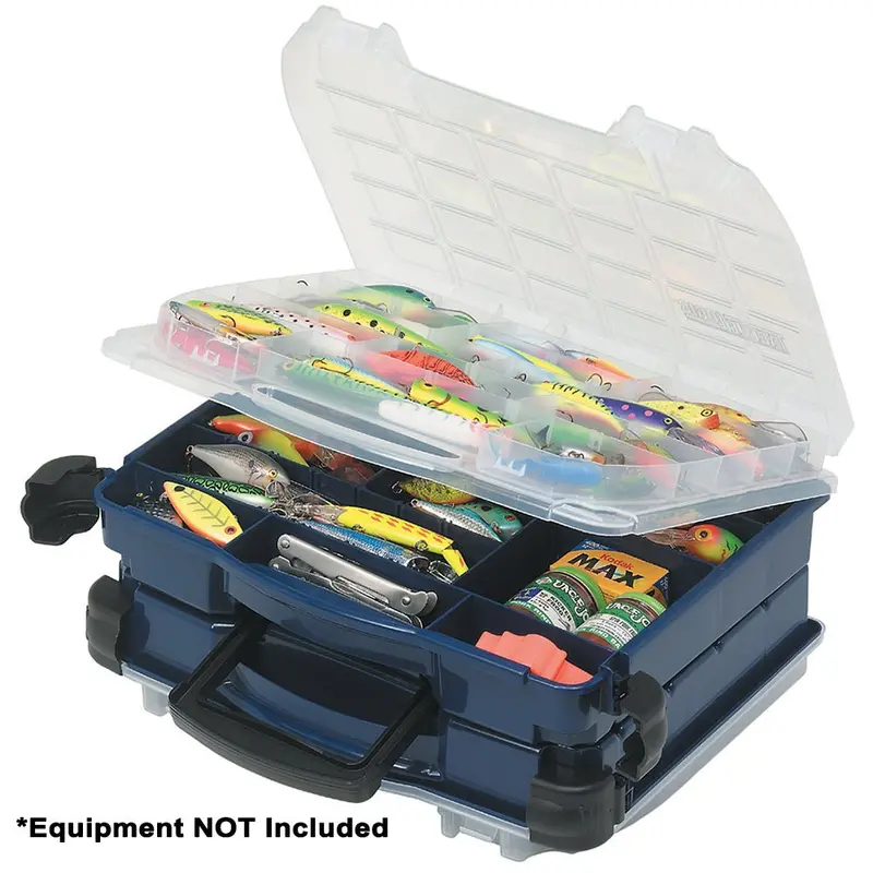 Plano Lockjaw Double Satchel – Blue Dual-Compartment Carry Bag [395210] 1