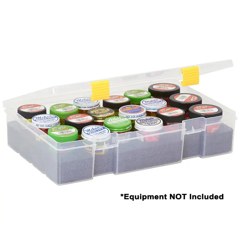 Plano Prolatch Bait Container Stowaway 3700 – Clear High-Density Bait Storage [2373130] 1