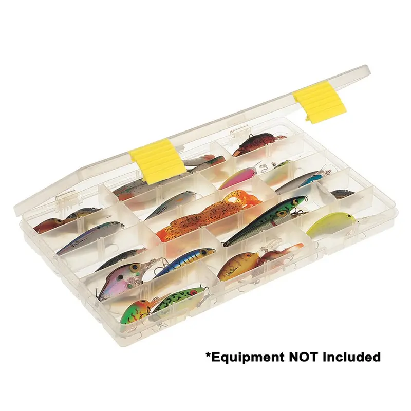 Plano Prolatch Thin Stowaway 3700 – Slim Clear Tackle Box For Compact Gear [2370100] 1