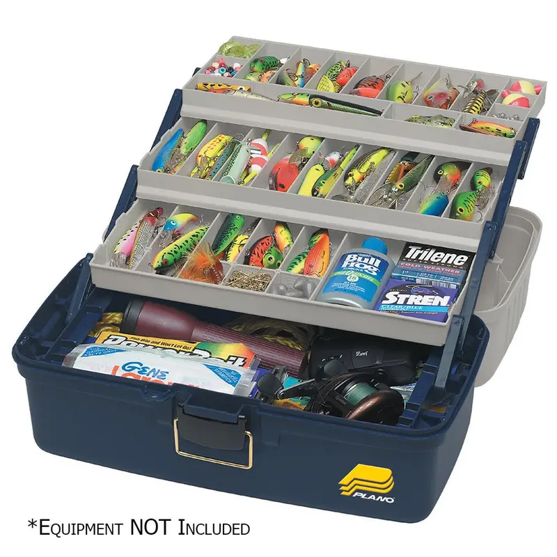 Plano Xl Three-Compartment Fixed-Layout Tackle Box [613306] 1