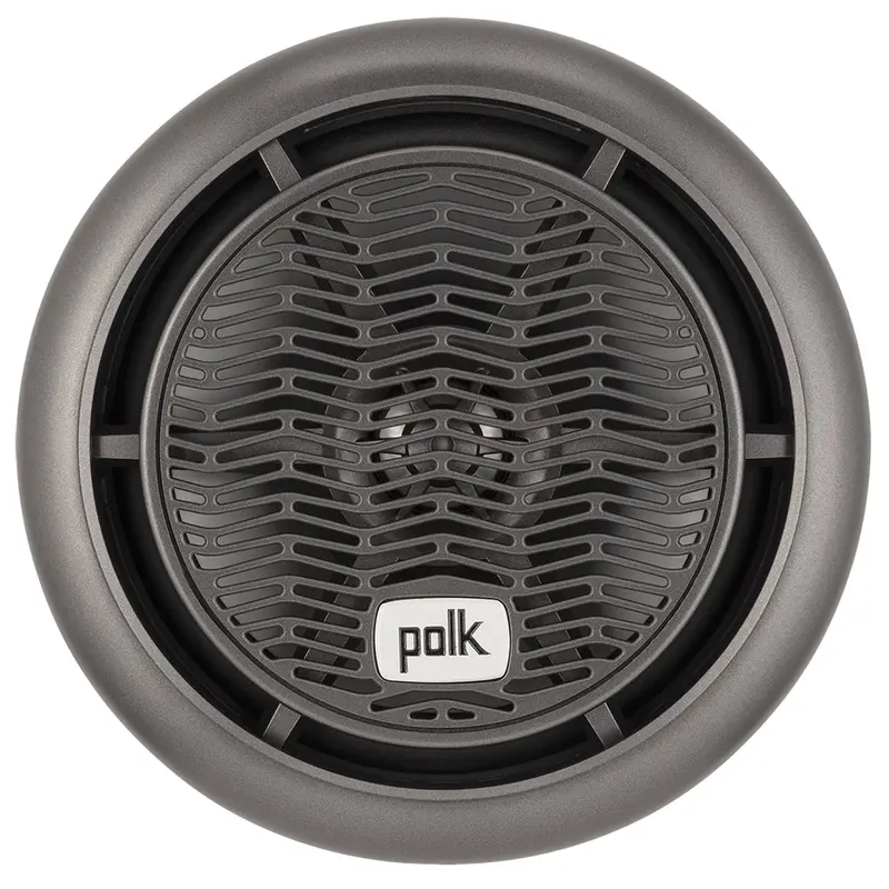 Polk Ums108Sr Ultramarine 10-Inch Marine Subwoofer — Silver Finish 1