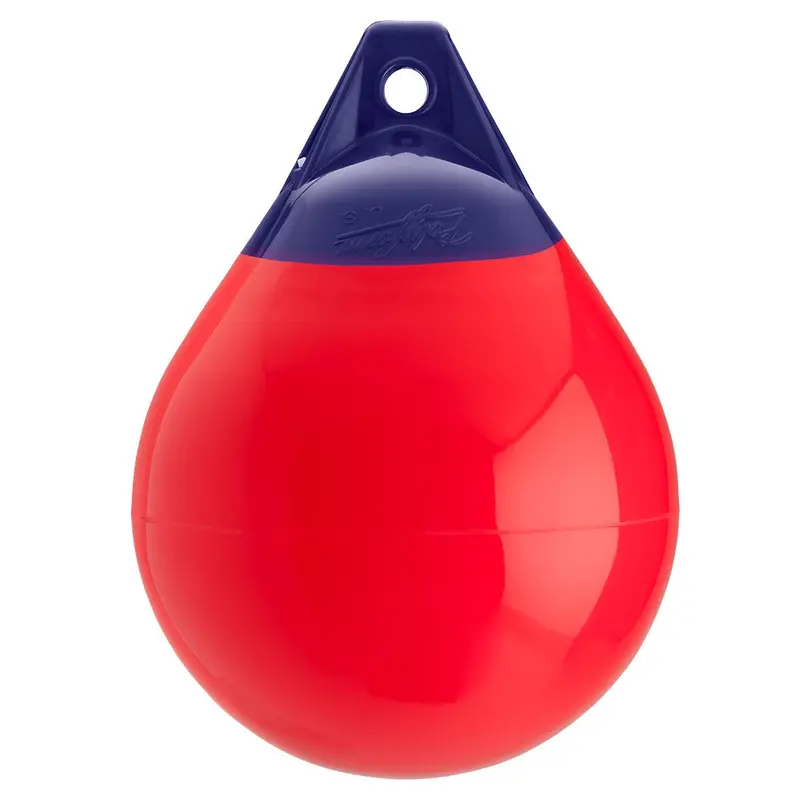 Polyform A-2 Mooring Buoy – 14.5-Inch Diameter, Red 1