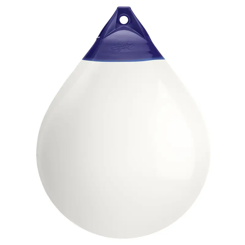 Polyform A-6 White Mooring Buoy – 34-Inch Diameter High-Visibility Float 1