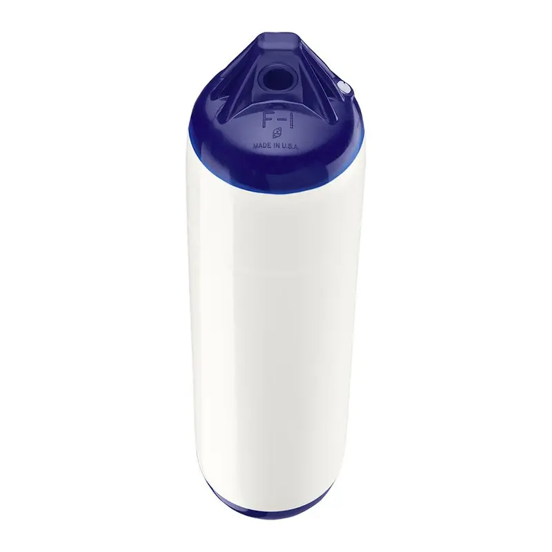 Polyform F-1 Twin-Eye Marine Fender – 6" X 24", White 2