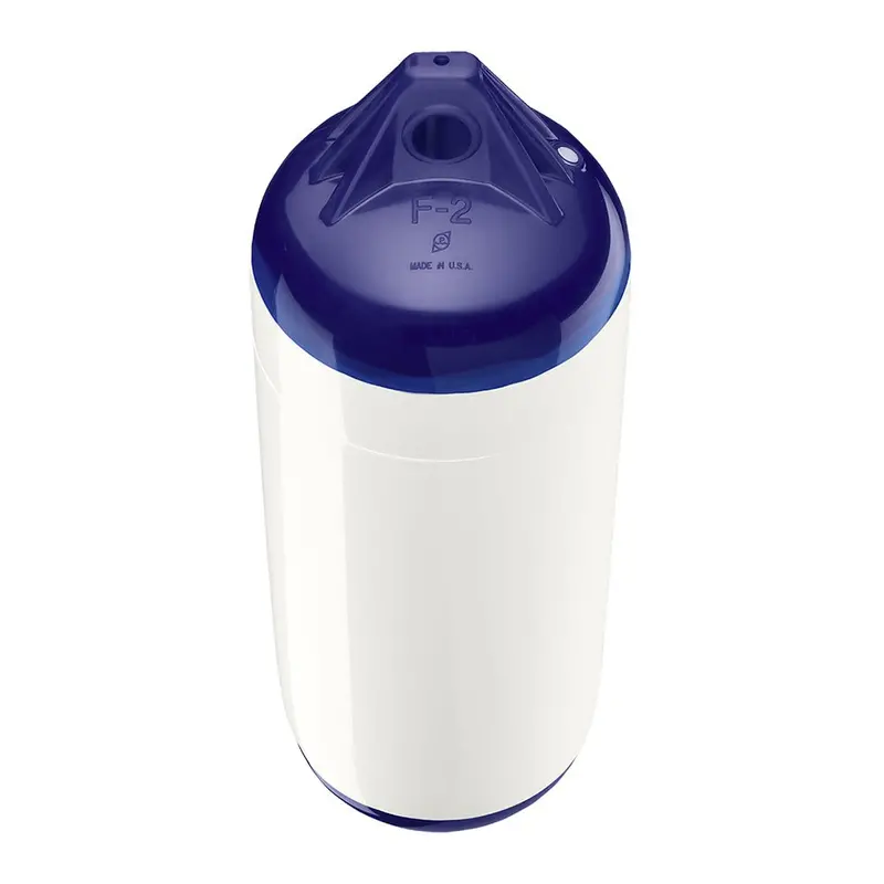 Polyform F-2 Twin-Eye Marine Fender – 8.2" X 25", White 2