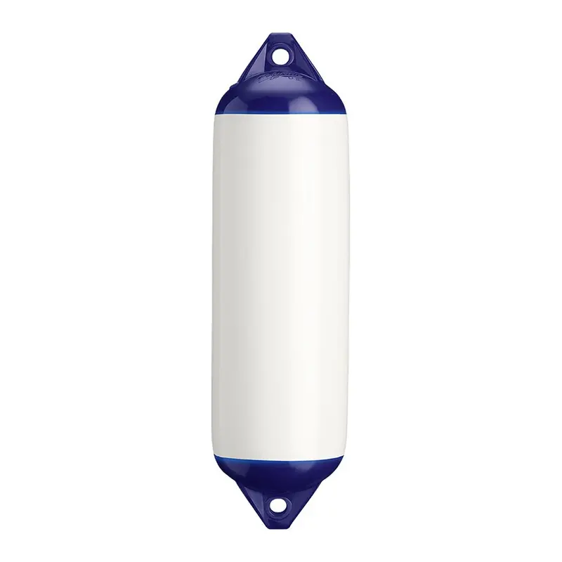 Polyform F-3 Twin-Eye Marine Fender – 8.2" X 30", White 1