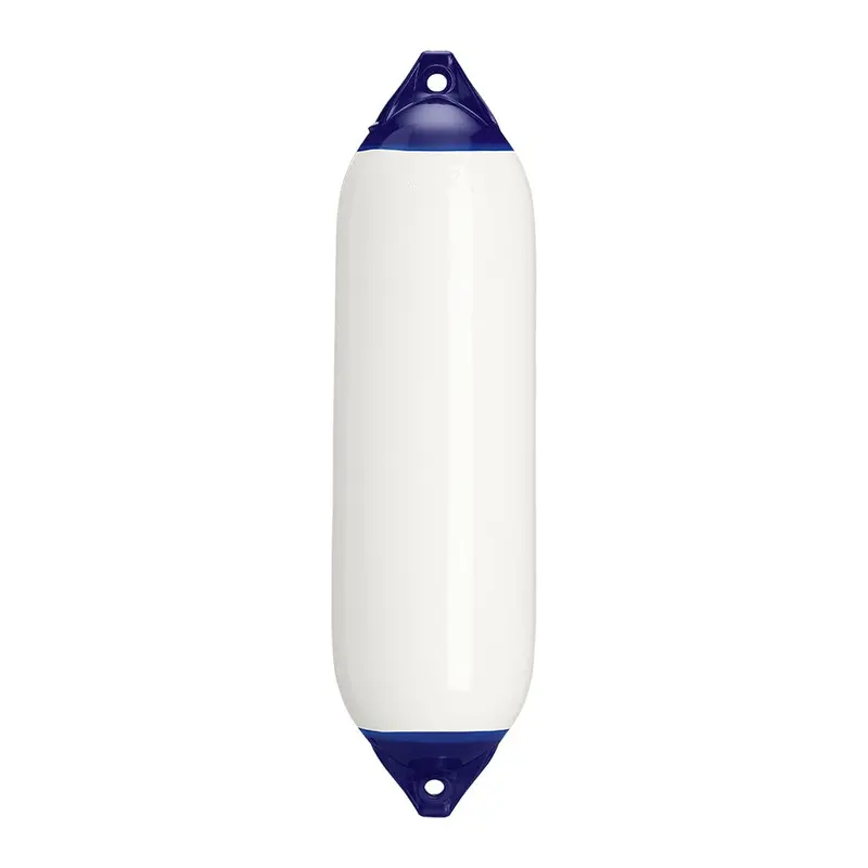 Polyform F-6 Twin-Eye Marine Fender – 11" X 42", White 1