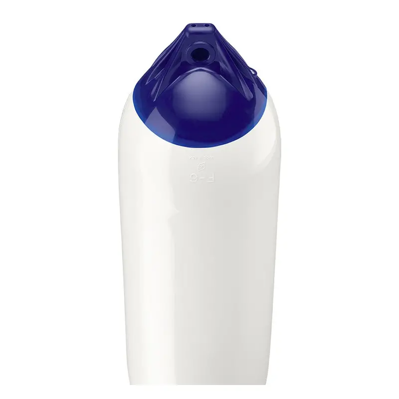Polyform F-6 Twin-Eye Marine Fender – 11" X 42", White 2