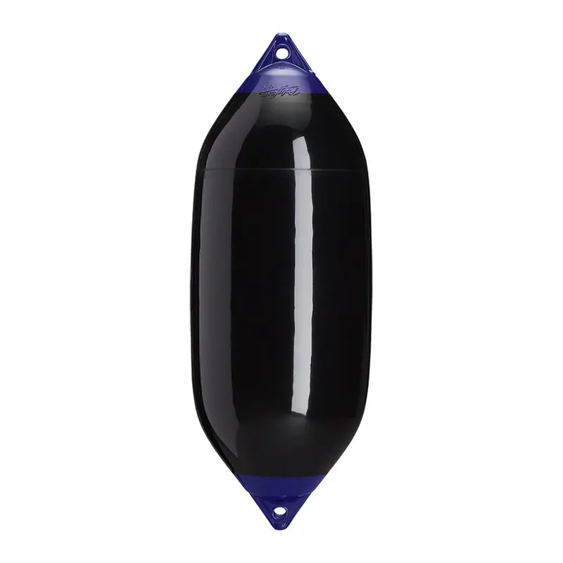 Polyform F-7 Twin-Eye Marine Fender – 15" X 41", Black 1