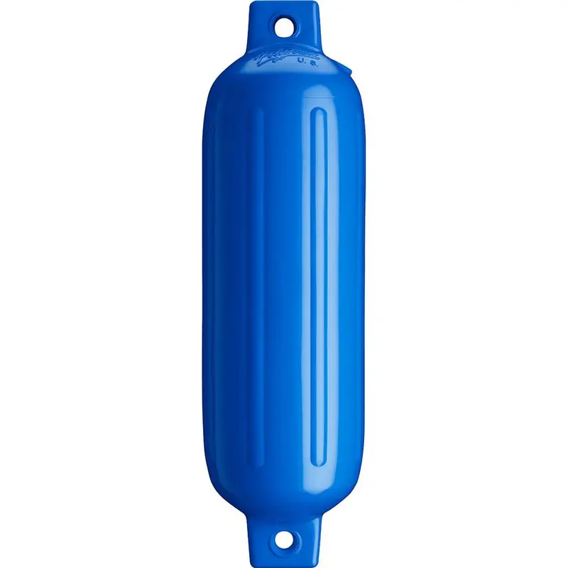 Polyform G-1 Twin-Eye Marine Fender – 3.5" × 12.8", Blue 1