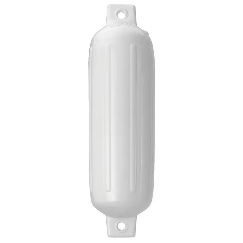 Polyform G-1 Twin-Eye Marine Fender – 3.5" × 12.8", White 1