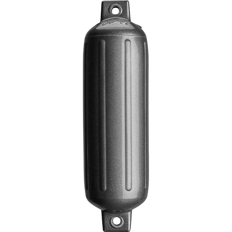 Polyform G-4 Twin-Eye Fender – 6.5" X 22", Metallic Graphite Finish – Model G-4 Metallic Graphite 1