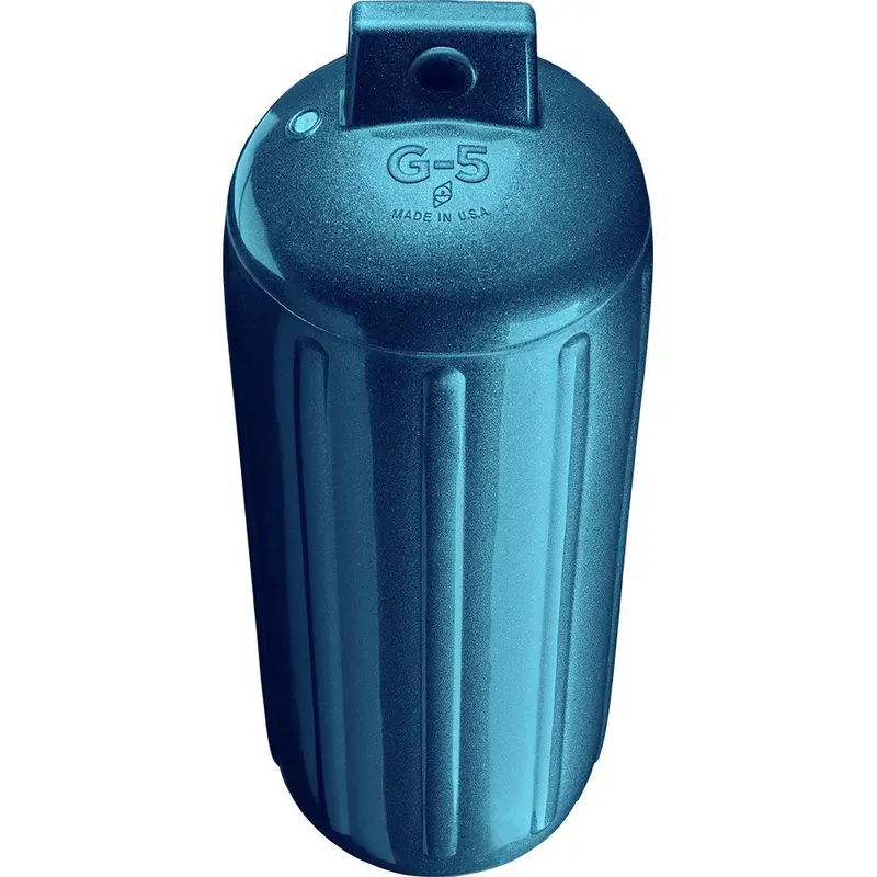 Polyform G-5 Twin-Eye Fender – 8.8" X 26.8", Metallic Blue Finish – Model G-5 Metallic Blue 2
