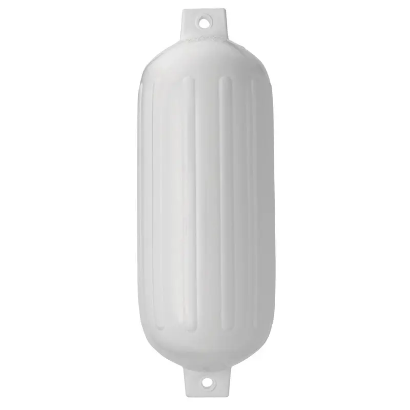 Polyform G-5 Twin-Eye Marine Fender – 8.8" X 26.8", White, No Adapter 1