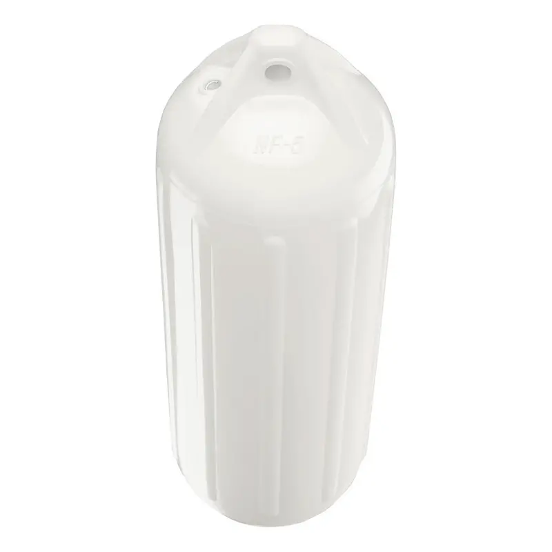 Polyform Nf-5 Heavy-Duty Twin-Eye Mooring Buoy – 8.9" X 26.8", White [Nf-5 White] 2