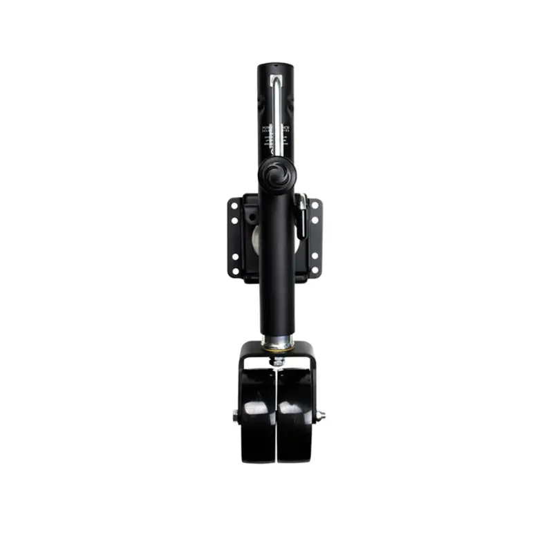 Powerwinch Select Series 1500 Lb Double-Wheel Weld-On Jack – Carbon Black Finish 1