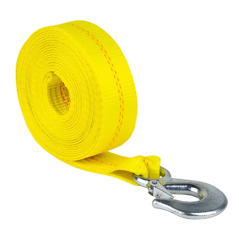 Powerwinch Tow Tight 2-Inch X 20-Foot Yellow Winch Strap 1