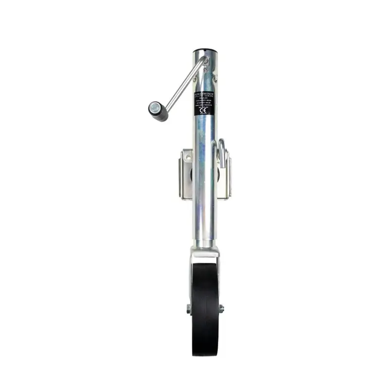 Powerwinch Utility Series 1500 Lb Bolt-On Single-Wheel Jack – Zinc-Coated [21500-J-1500-B1-Z-R] 1