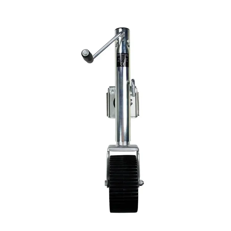 Powerwinch Utility Series 1500 Lb Weld-On Wide Single-Wheel Jack – Zinc-Coated [21500-J-1500-W1W-Z-R] 1