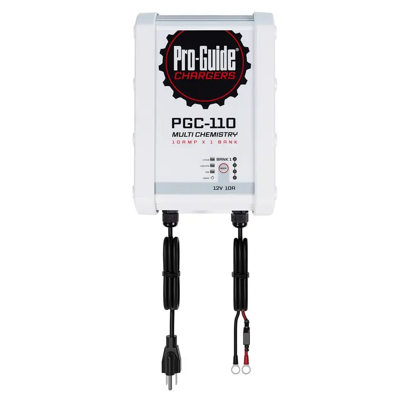 Pro-Guide Single-Bank 12V Onboard Battery Charger – 10-Amp Output [Pgc-110] 1