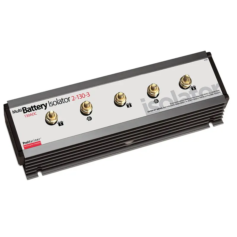 Promariner 130A Dual-Alternator Battery Isolator – Supports Three-Battery Systems (Model 12133) 1