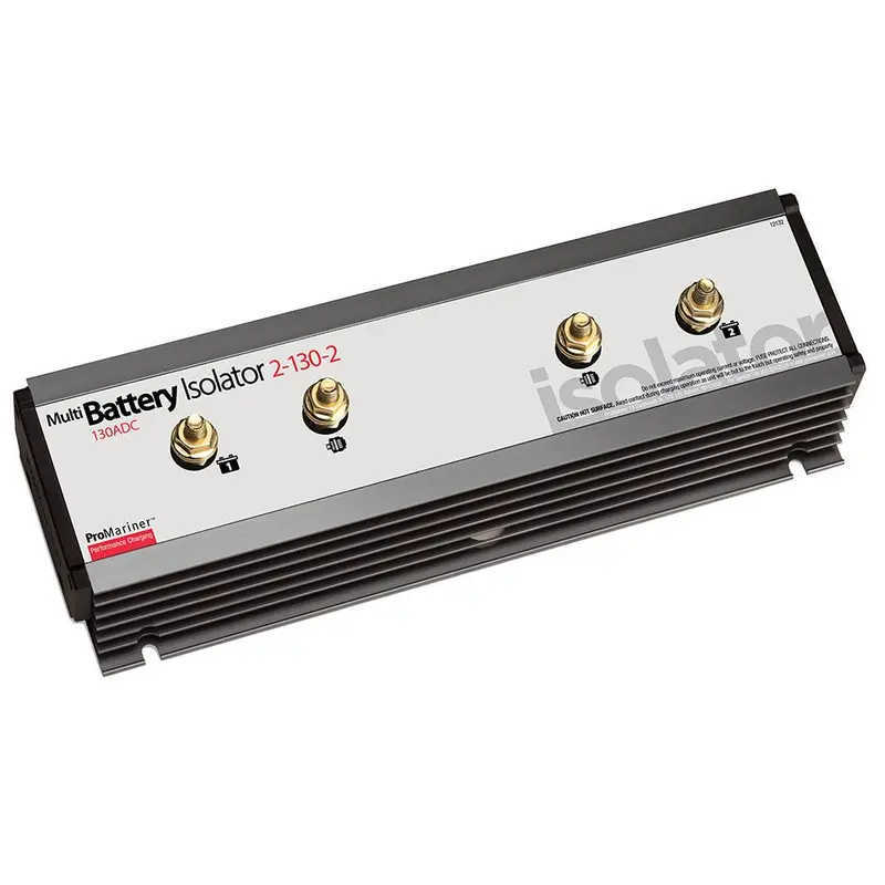 Promariner 130A Dual-Alternator Battery Isolator – Two-Battery Configuration (Model 12132) 1