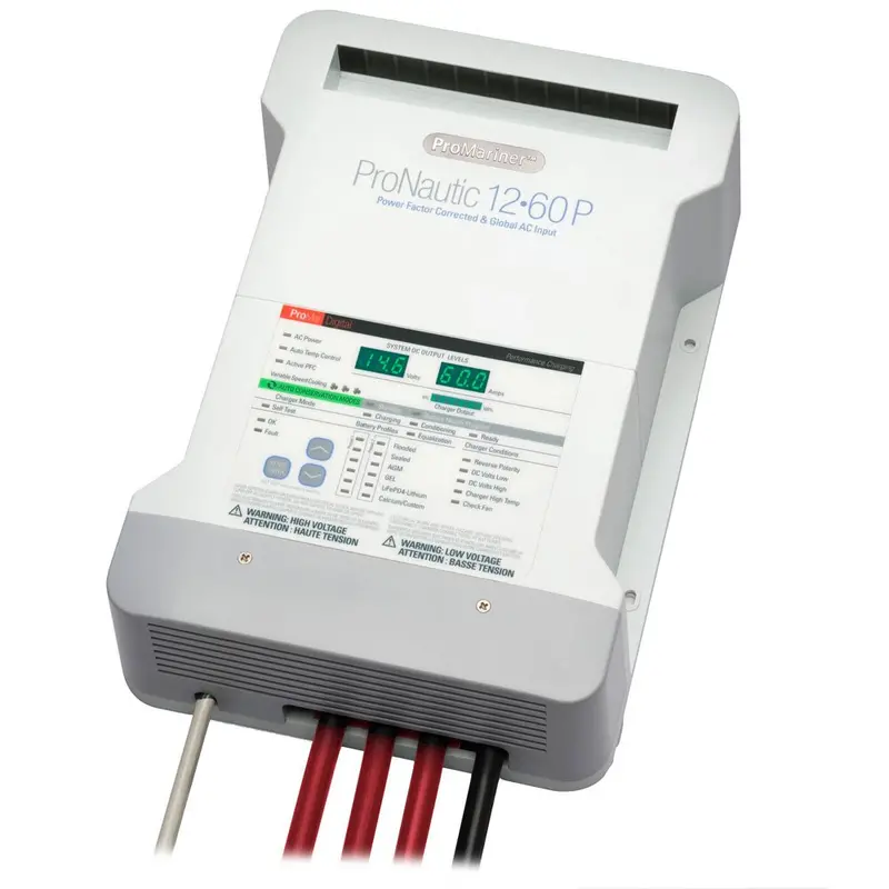 Promariner Pronautic 1260P 12V 60A Tri-Bank Marine Battery Charger 1