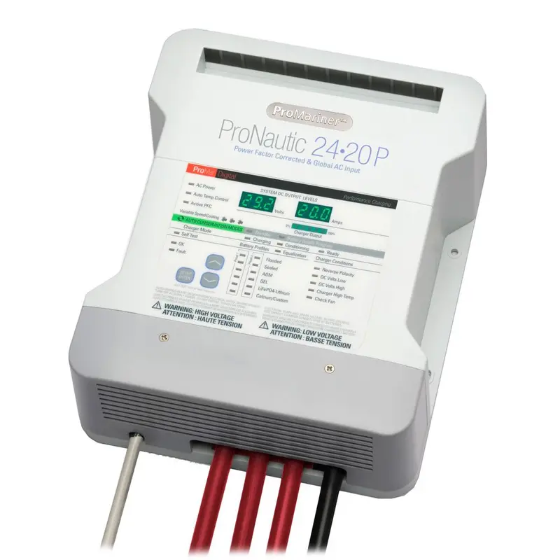 Promariner Pronautic 2420P 24V 20A Tri-Bank Marine Battery Charger 1
