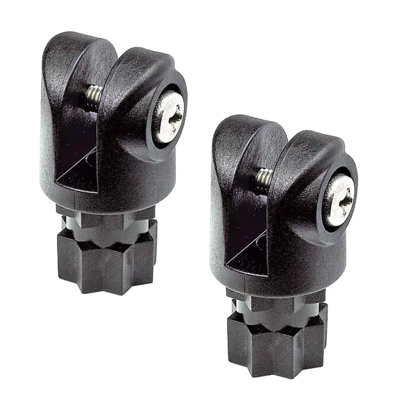 Railblaza Clevis & Bimini Top Support Pair – Black Anodized, Dual-Purpose Mounting [02-4032-11] 1