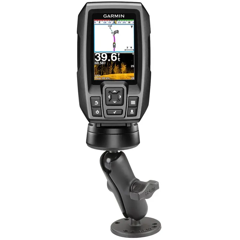 Ram 1" Ball Light-Duty Surface Mount For Garmin Echo 100, 150, And 300C Devices [Ram-B-101-G4] 2