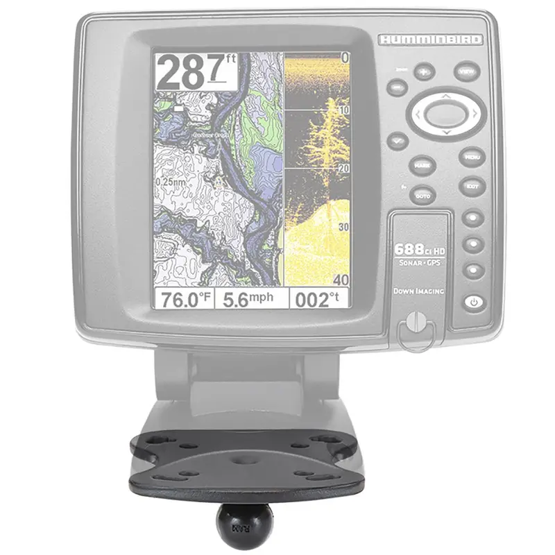 Ram 1-Inch Ball Marine Mount For Humminbird And Lowrance Electronics 2