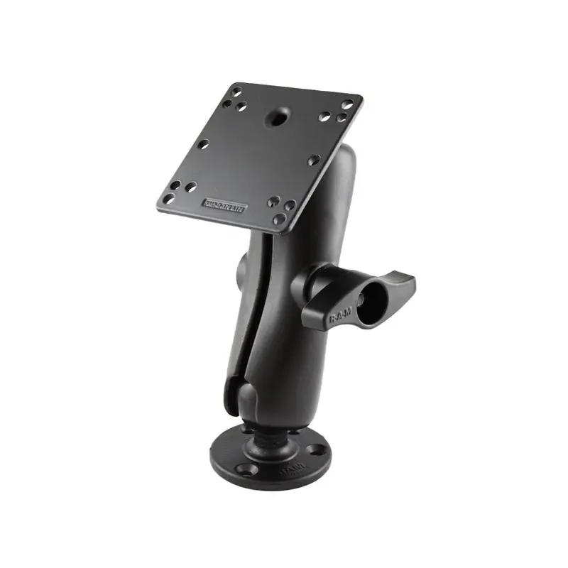 Ram 4.75" Vesa Mount (75Mm/100Mm) With 2.25" D-Size Rubber Ball (Ram-D-101U-246) 1