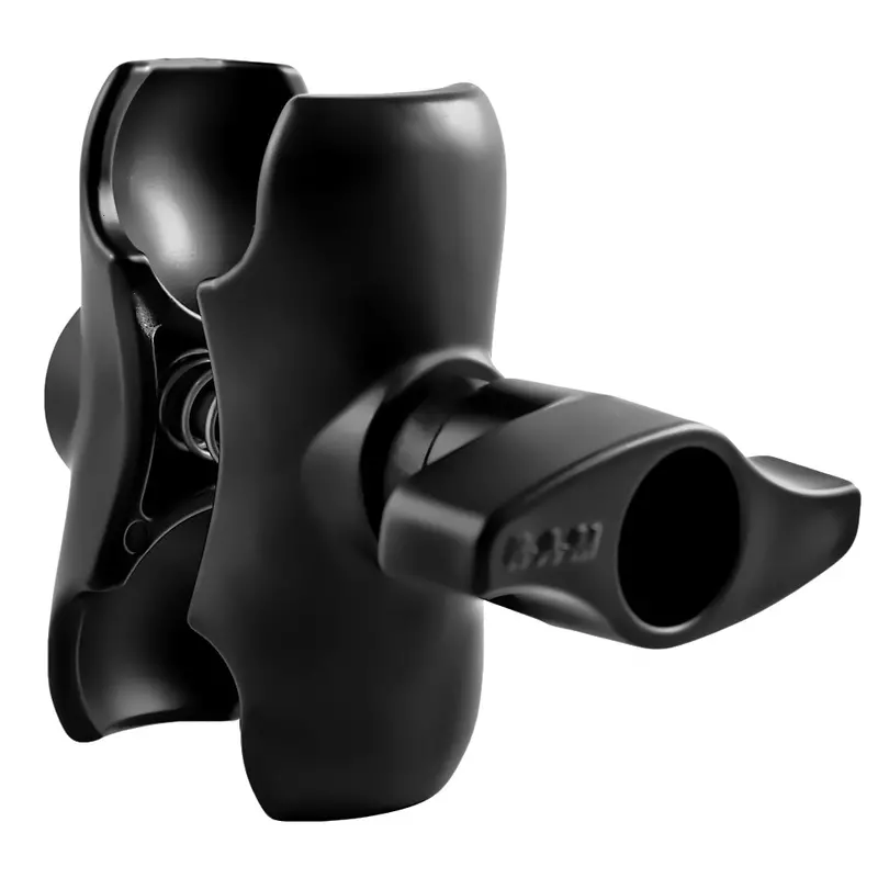 Ram Compact Double Socket Short Arm With Jam Nut For 2.25" Bases [Ram-D-201U-C-Mi1] 1