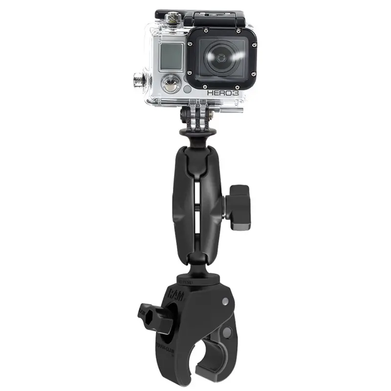 Ram Compact Tough-Claw Mount With Custom Gopro Hero Adapter 1