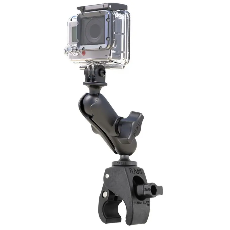 Ram Compact Tough-Claw Mount With Custom Gopro Hero Adapter 2