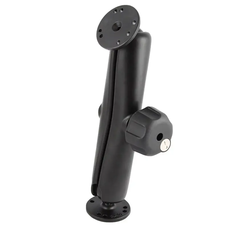 Ram Double Ball Mount With Key-Lock Adjustment Knob 1