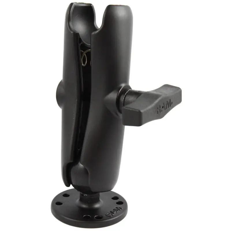 Ram Double-Socket Arm Mount With 1.5-Inch Ball And 2.5-Inch Round Base 1