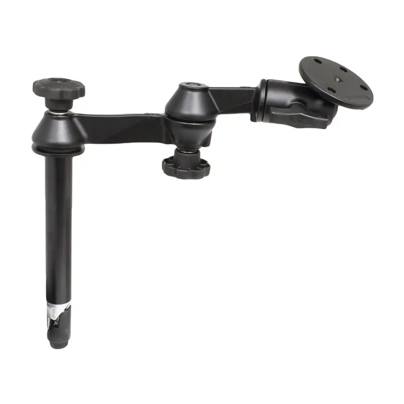 Ram Double-Swing Arm With 8-Inch Male Tele-Pole And 3.68-Inch Mounting Base 1